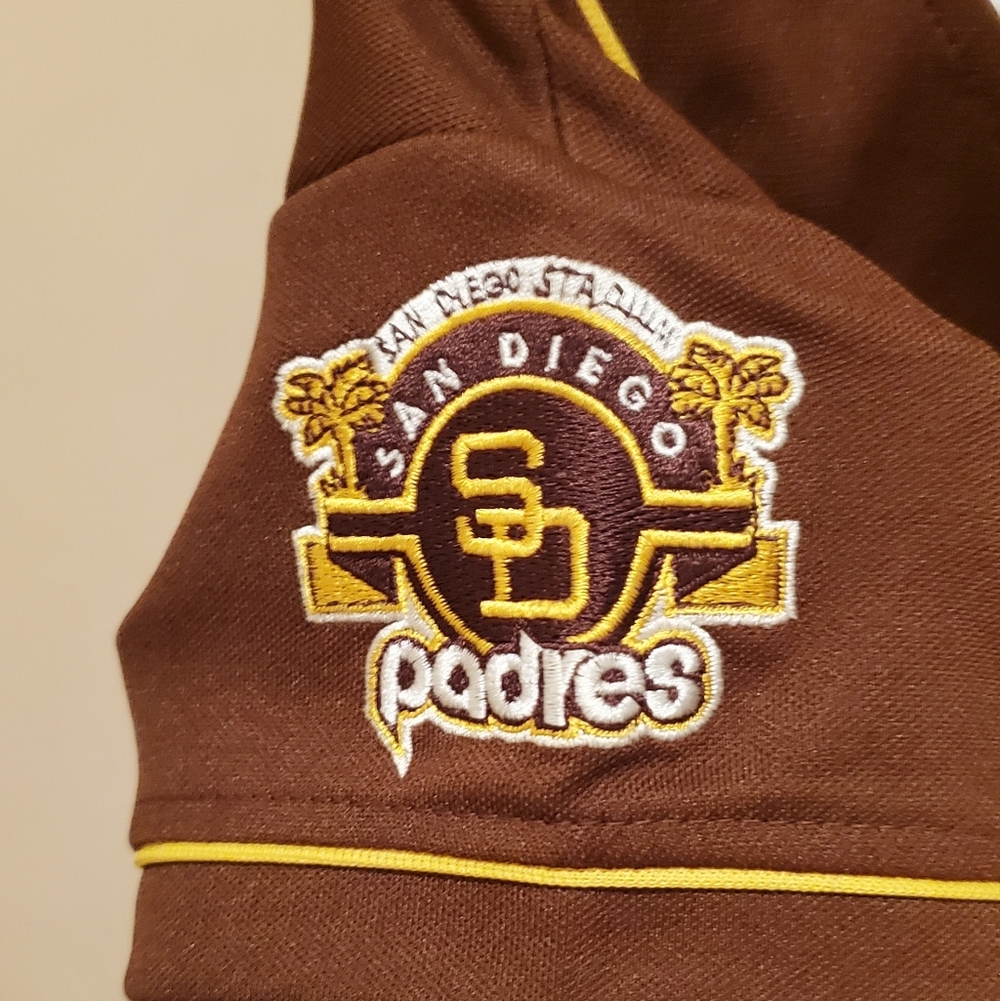 Padres Throwback Jersey Dress Size Medium - Picture 4 of 6